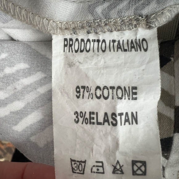 Giorgio Valenti Neutral Floral Party Cocktail Event Wedding Guest Womens Dress M - Picture 10 of 11